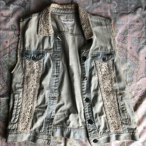 Denim vest